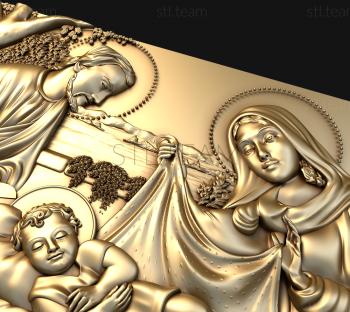 3D model Birth of Jesus Christ (STL)